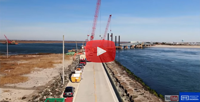 Townsend�s Inlet Bridge Construction Video