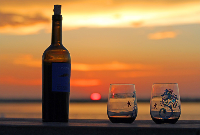 Sunset in Stone Harbor