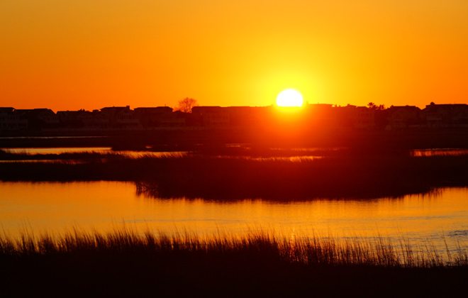 Sunset Avalon Lagoon
