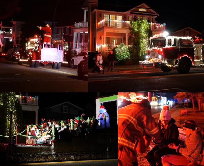 Christmas Parade in Stone Harbor